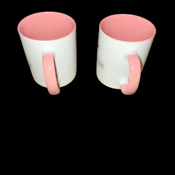 2 Swiftie definition Coffee mugs . White and pink with black writing - Picture 2 of 3